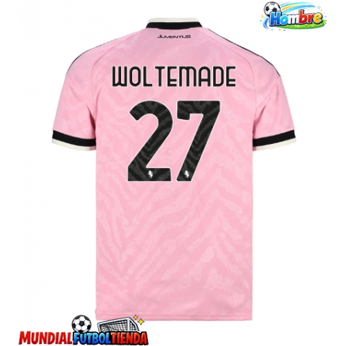 Camiseta Juventus Nick Woltemade #27 Segunda Equipación Replica 2026-27 mangas cortas